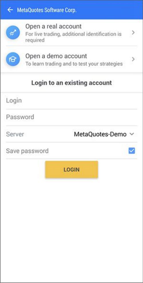 demo account tutorial